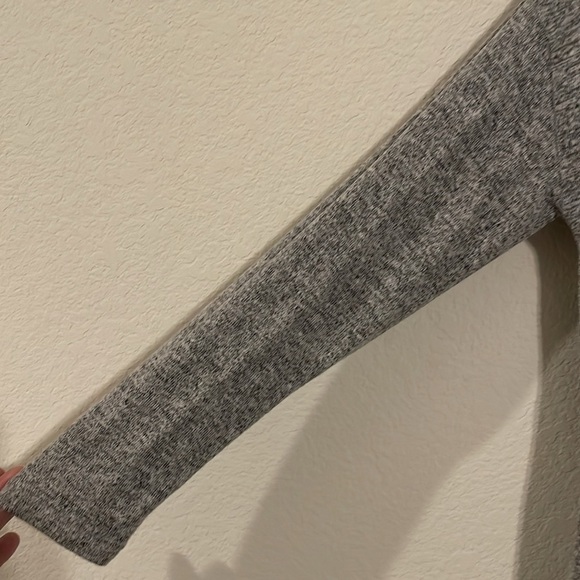 Z Supply Women Sweater XS Grey Cowl Neck Longline Classic Contemporary Preppy - Picture 7 of 14